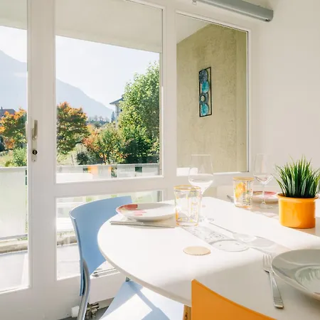 Baytrail In See- Und Bergnaehe, Modern, Mit Garten, 4 Gaeste Spiez