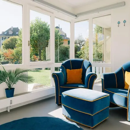 Appartement Baytrail In See- Und Bergnaehe, Modern, Mit Garten, 4 Gaeste Spiez