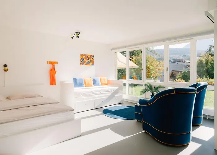 Daire Baytrail In See- Und Bergnaehe, Modern, Mit Garten, 4 Gaeste *