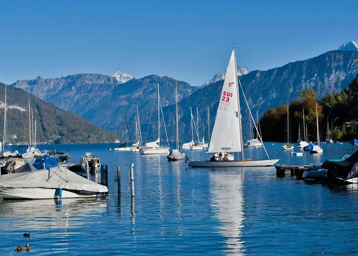 Baytrail In See- Und Bergnaehe, Modern, Mit Garten, 4 Gaeste Spiez