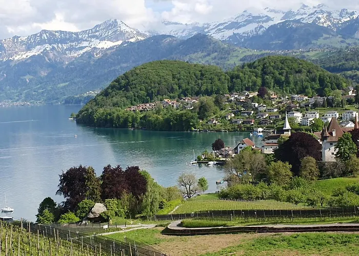 Apartament Baytrail In See- Und Bergnaehe, Modern, Mit Garten, 4 Gaeste Spiez